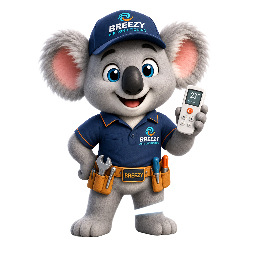 Breezy the Cool Koala mascot